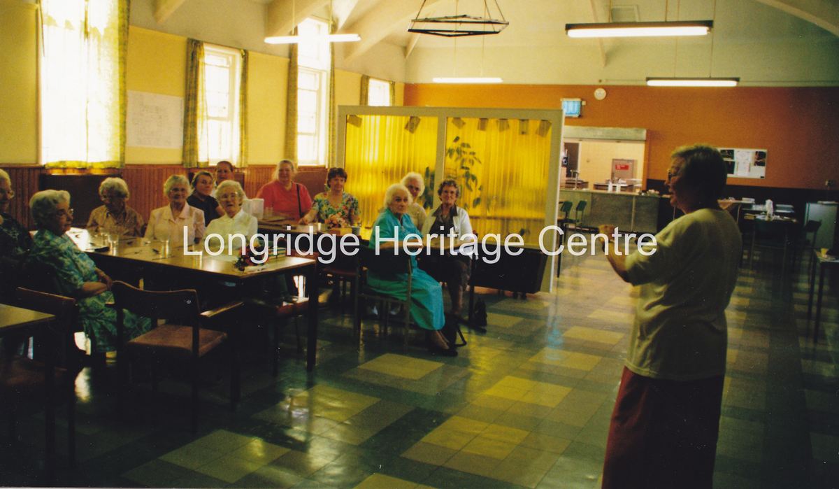 939B - Ribchester Hospital - Residents in dining room - 2001